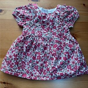 Cupcakes and Cashmere Girls' Floral‎ Poinsettia Dress Size 3-6M